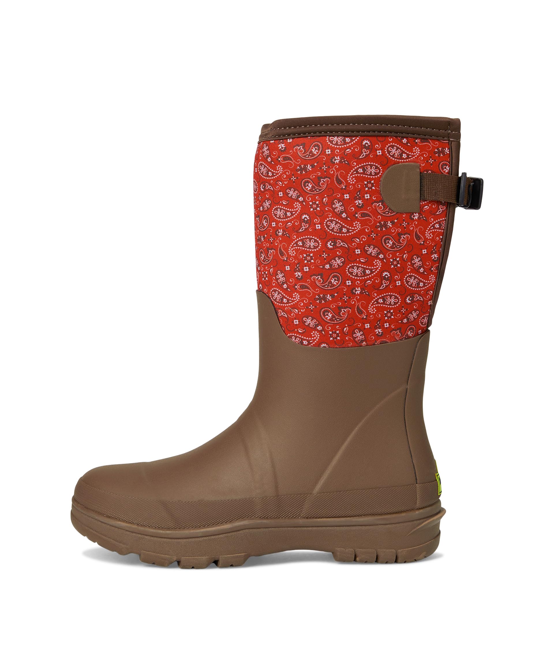 Ботинки Western Chief Neoprene Wide Calf Tall Cold Weather Boot, Bandana Brown — фото 4