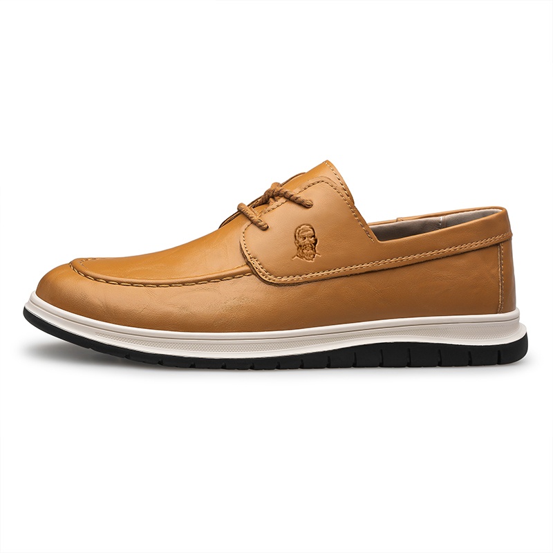 

LAORENTOU Мужские повседневные туфли Low top светло-коричневые, цвет Light Brown