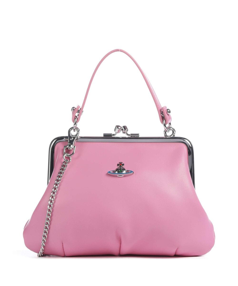 

Сумка granny в рамке из кожи наппа из кожи наппа Vivienne Westwood, розовый