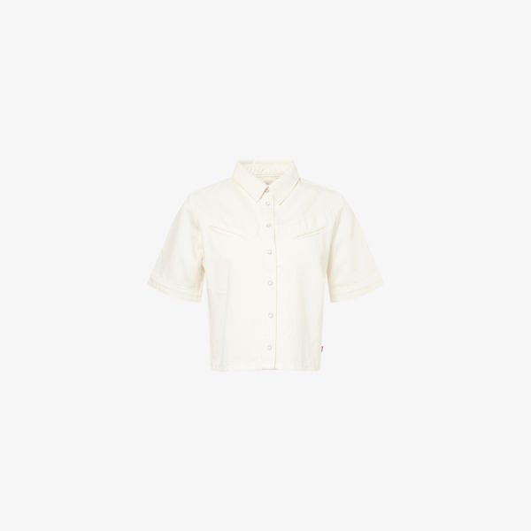 

Рубашка джинсовая Levis Rinoa с коротким рукавом, белый