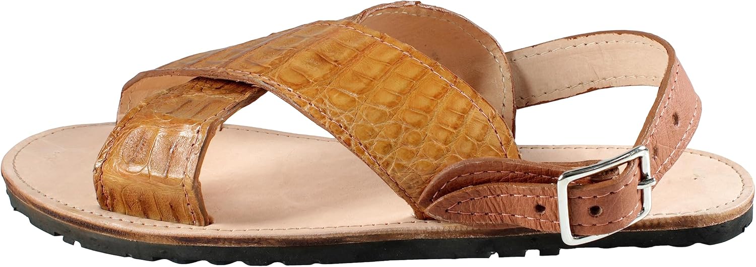 

Белые ботинки White Diamonds для мужчин Экзотические сандалии из натуральной крокодиловой кожи Хуарачи Piel Cocodrilo Generic