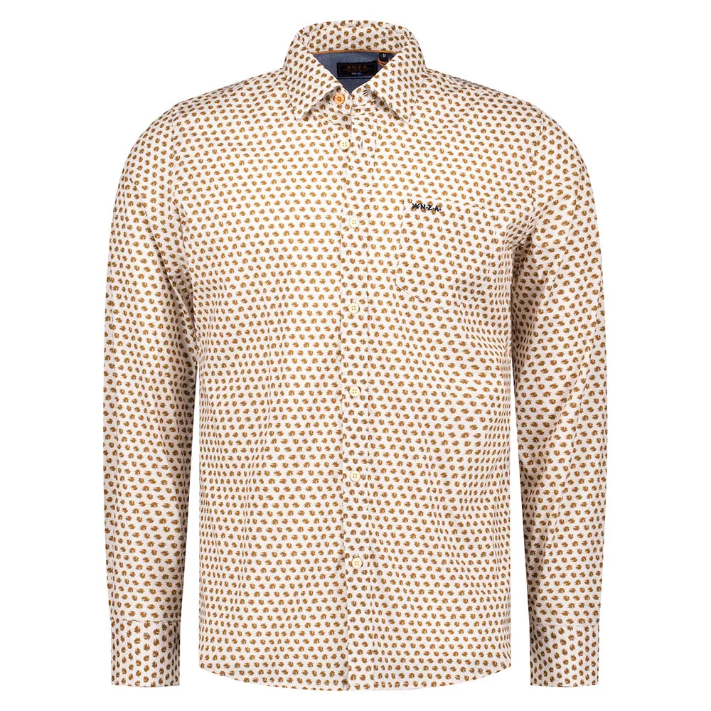 

Nza Новая Зеландия 25KN549 рубашка с длинным рукавом Nza new zealand, бежевый