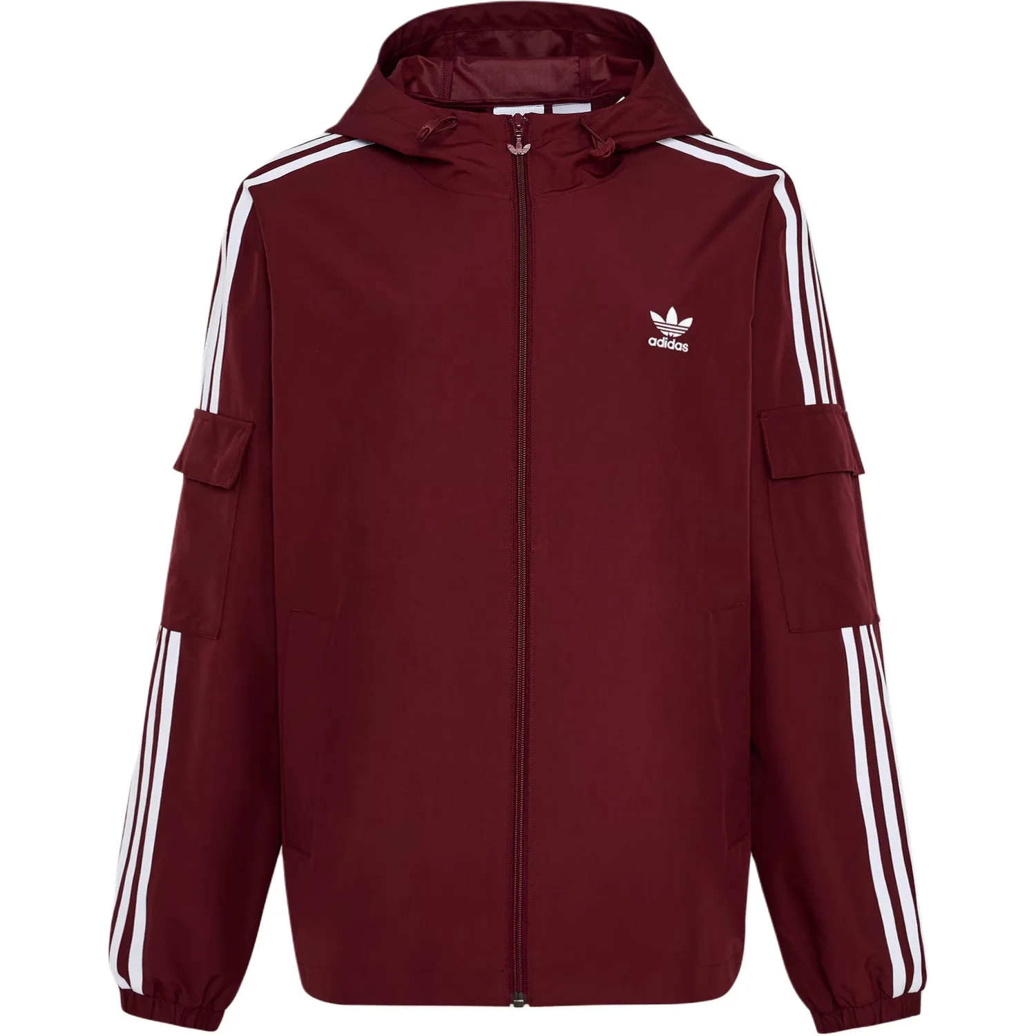 Куртка Stag Track унисекс Adidas Originals, темно-красный