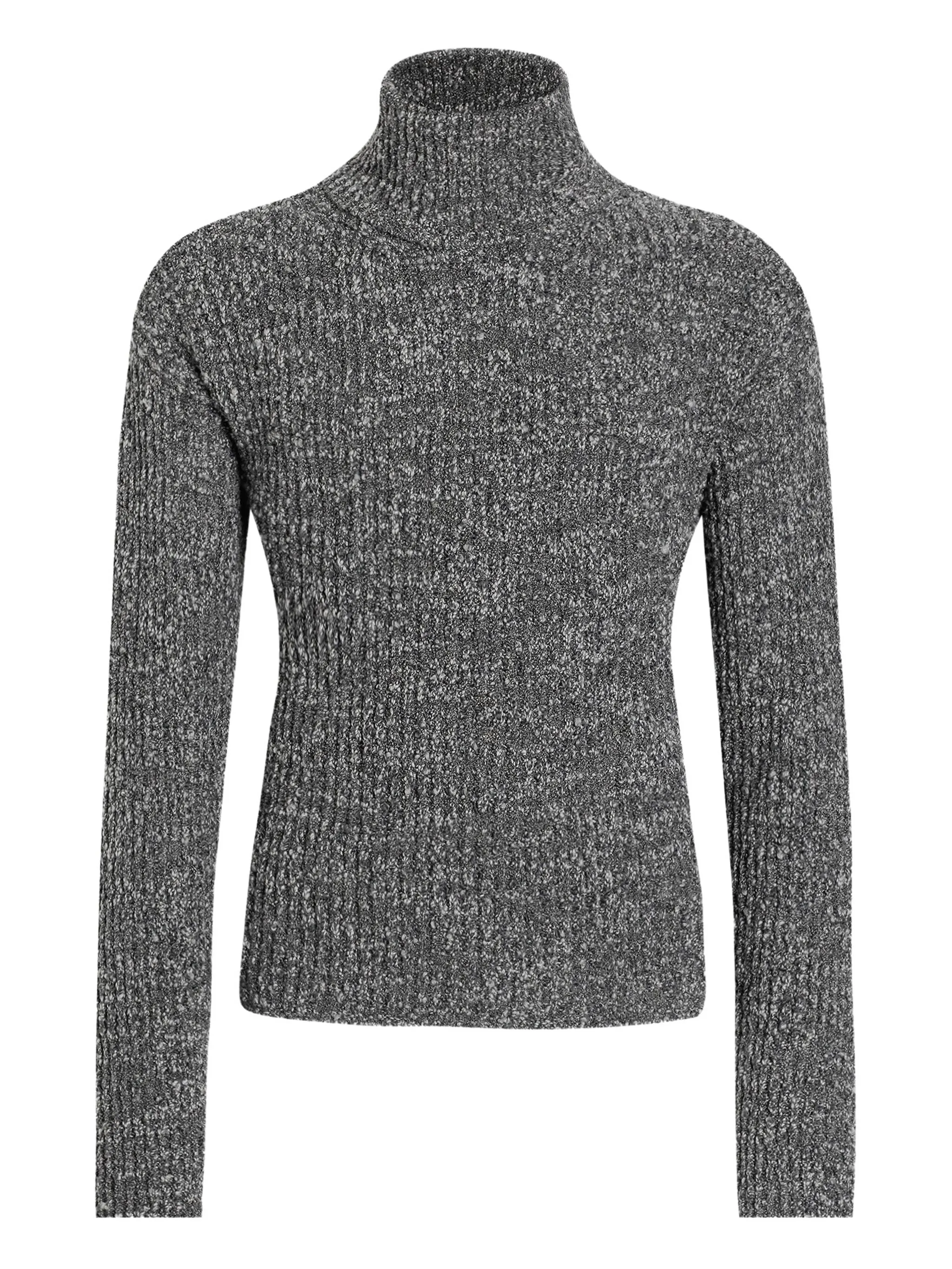 

Свитер в рубчик с высоким воротником Dolce & Gabbana, серый