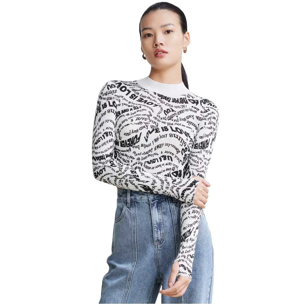 

Свитер Lily Vintage Small Turtleneck Knit, белый