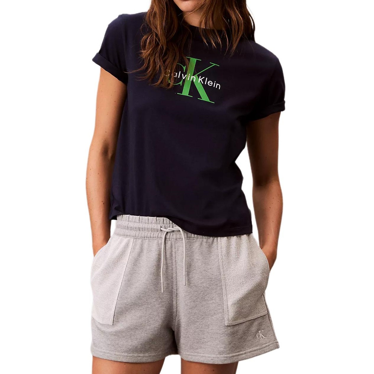 

Повседневные шорты женские Calvin Klein, серый