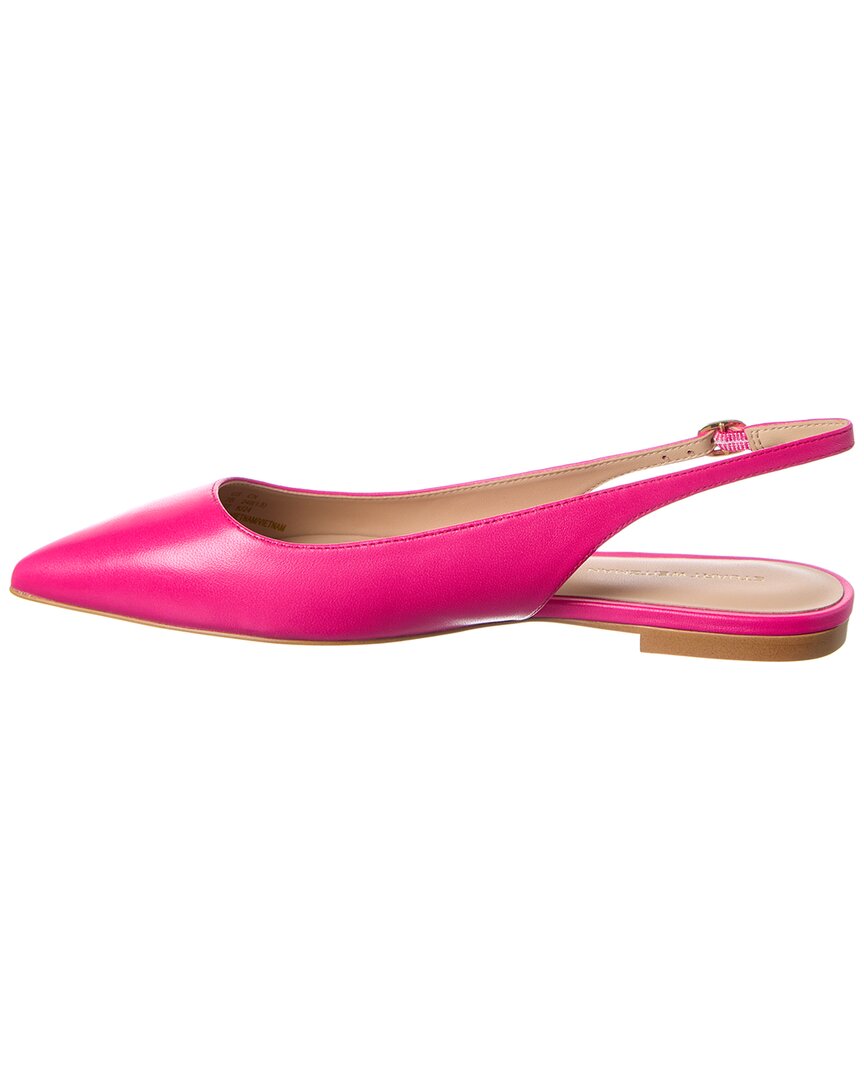 Стюарт Вейцман Кожаные туфли-лодочки на ремешке Stuart Weitzman, розовый — фото 2