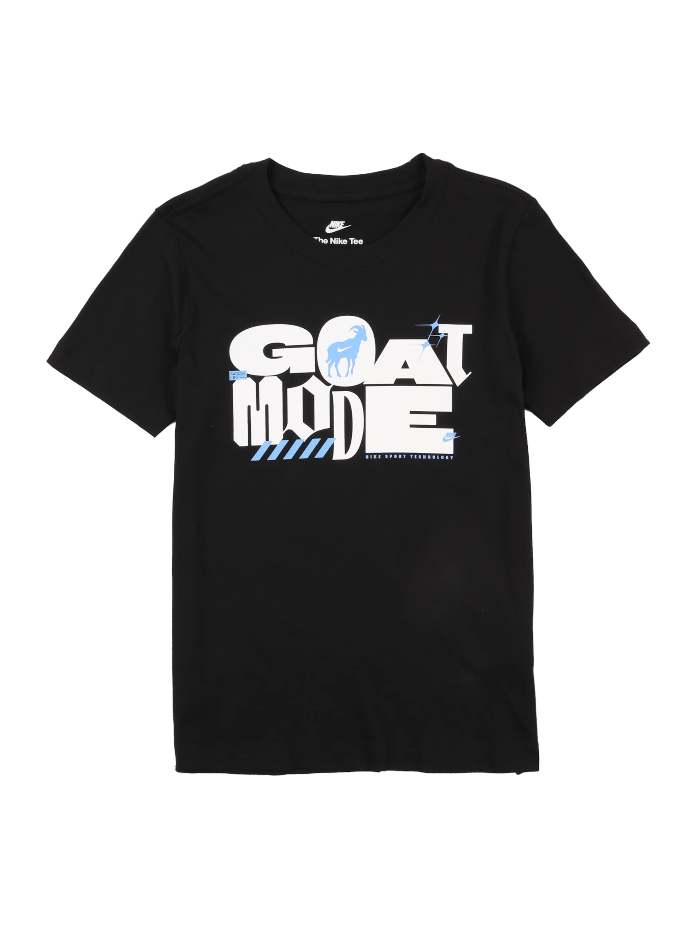 

Nike Sportswear Футболка 'GOAT MODE' в черном цвете