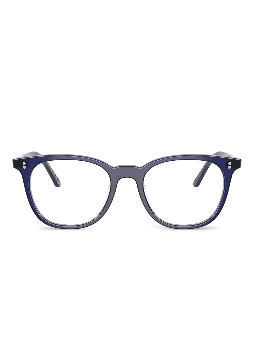 

Очки в прямоугольной оправе Oliver Peoples, синий