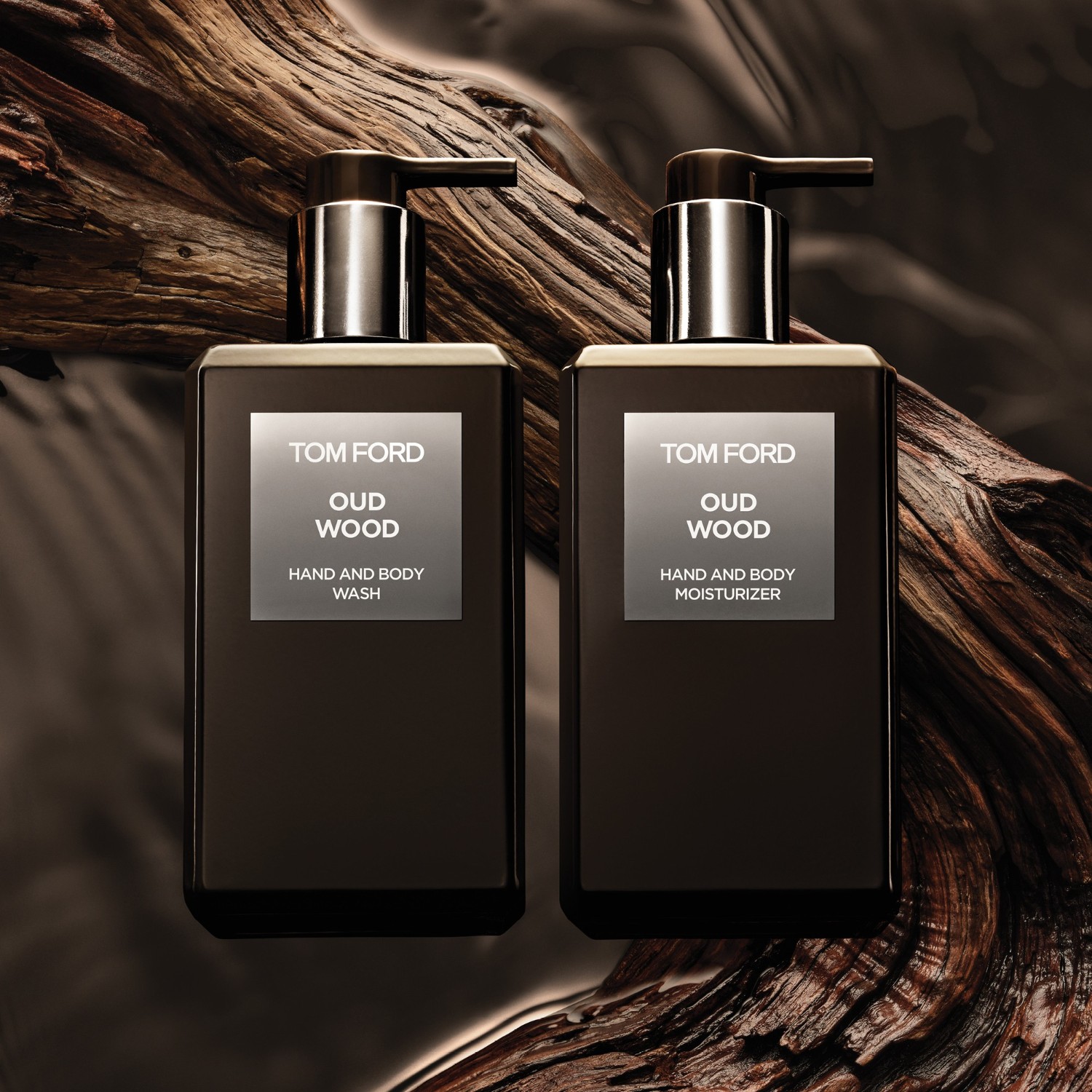 Мыло private blend oud wood hand & body wash Tom Ford, объем 240 мл. — фото 3