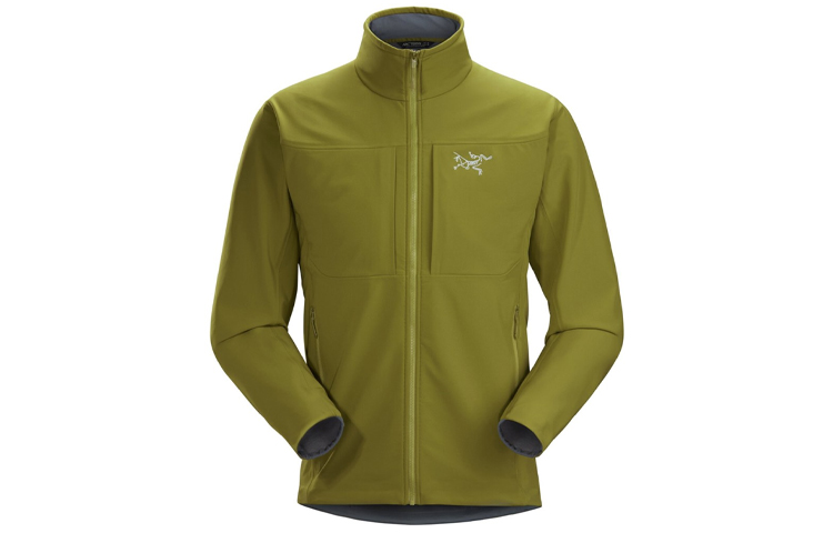 Куртка GAMMA MX мужская осенняя Arcteryx, цвет Smoke Bluff/Smoke Bluff — фото 2