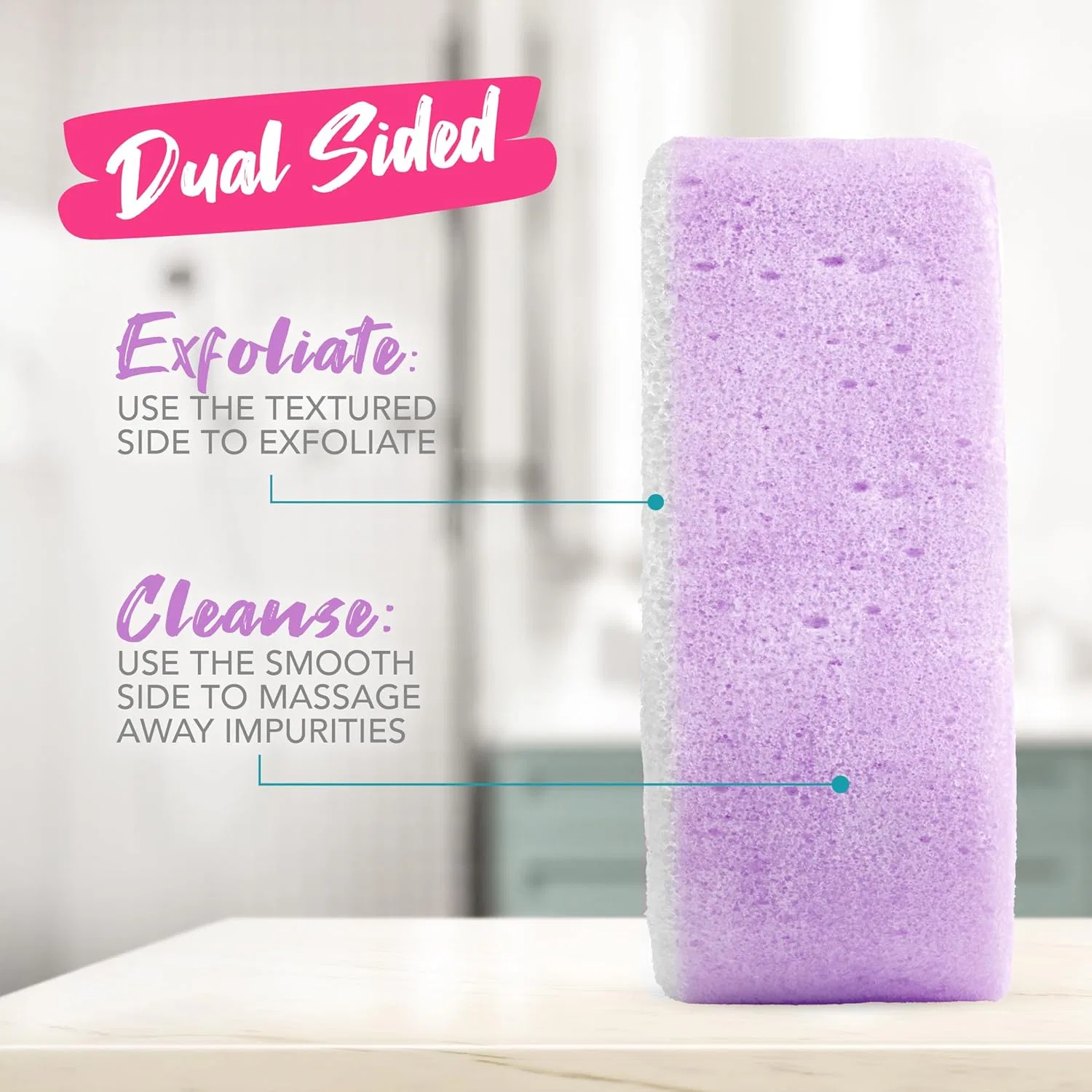 Губка-массажер для тела «Anti-Cellulite Body Wash» от COOLAPA Spongeables — фото 4