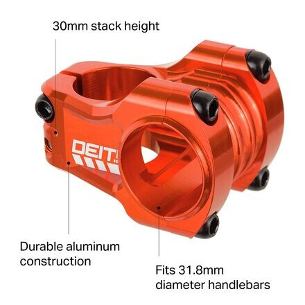 

Медноголовый стебель Deity Components, оранжевый