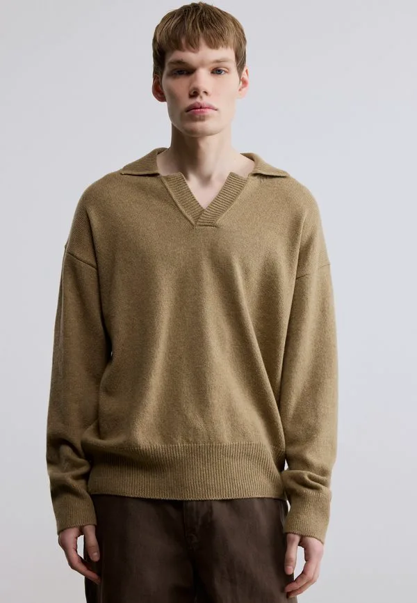 Джемпер укари Boss, Dark Beige