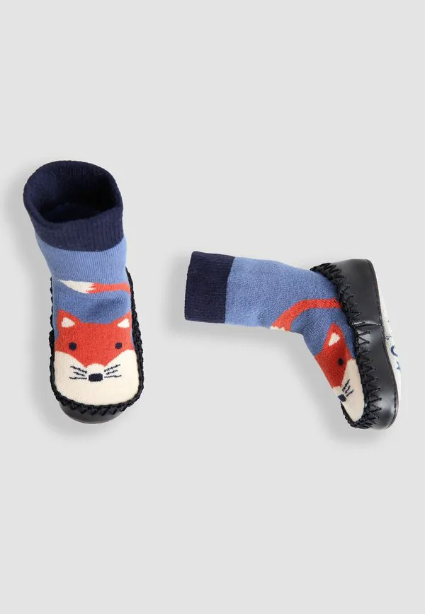 Носки стандартного размера Jojo Maman Bébé, Navy Blue Fox — фото 3