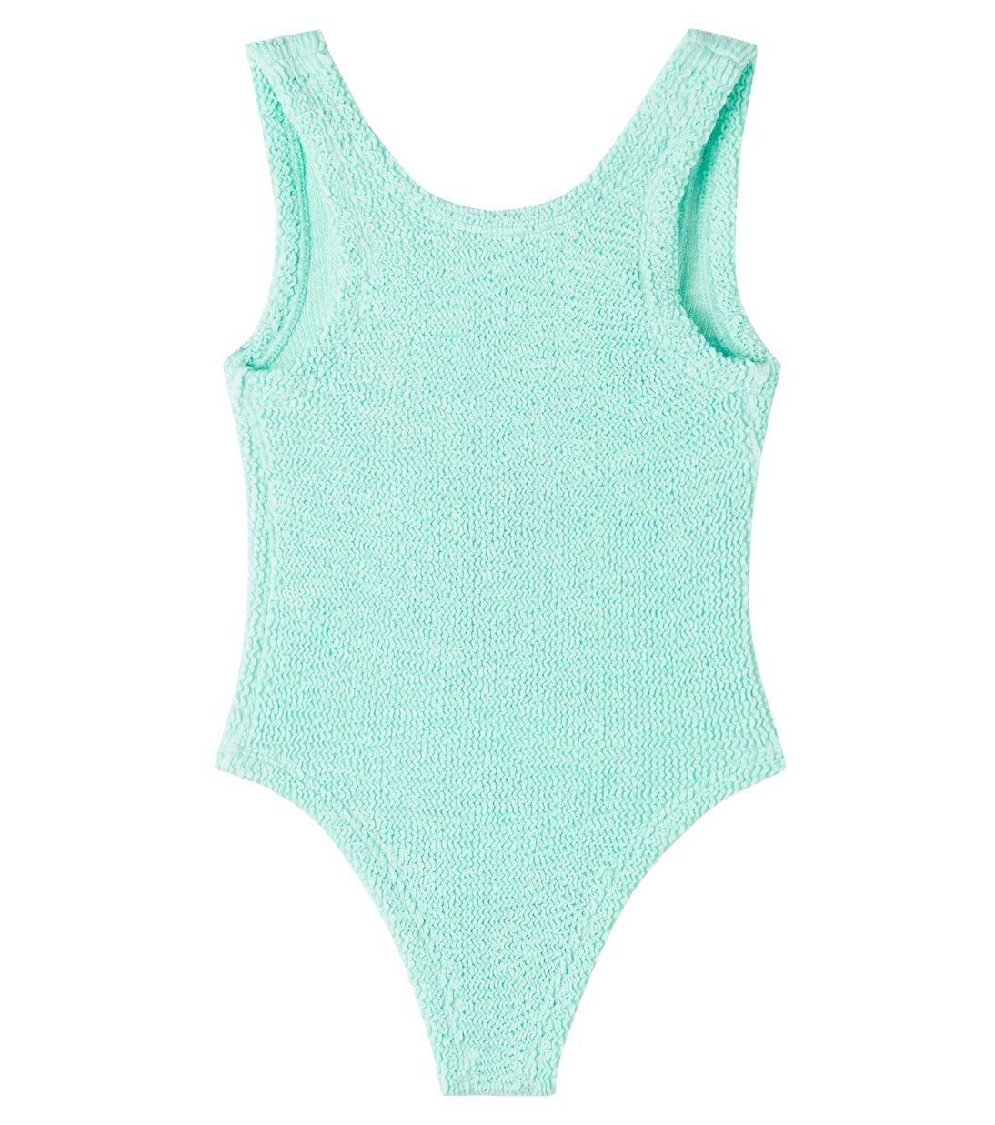 

Детский купальник Hunza G Kids, Metallic Mint