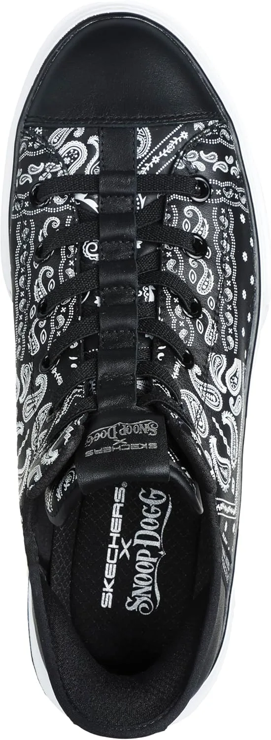 Кроссовки Skechers Snoop Dogg: Snoop One-Og Men's Canvas Hands Free Sneaker, белый — фото 3