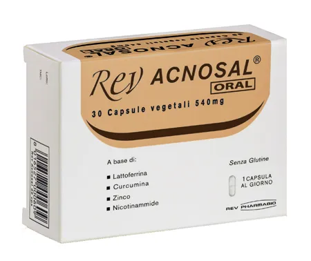 

Rev Acnosal Oral, 30 капсул, антиоксидантная добавка