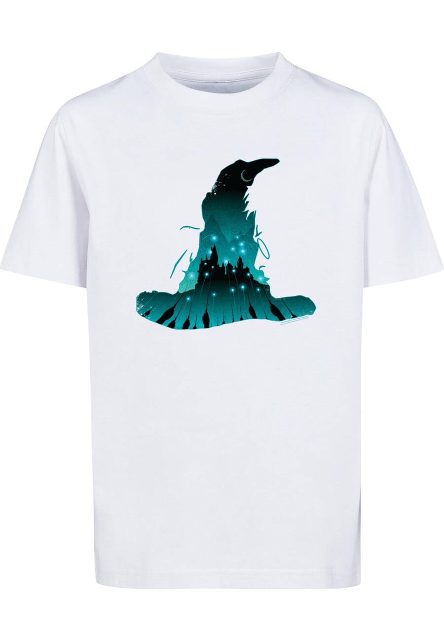 

Рубашка ABSOLUTE CULT Harry Potter - Hogwarts Silhouette, белый