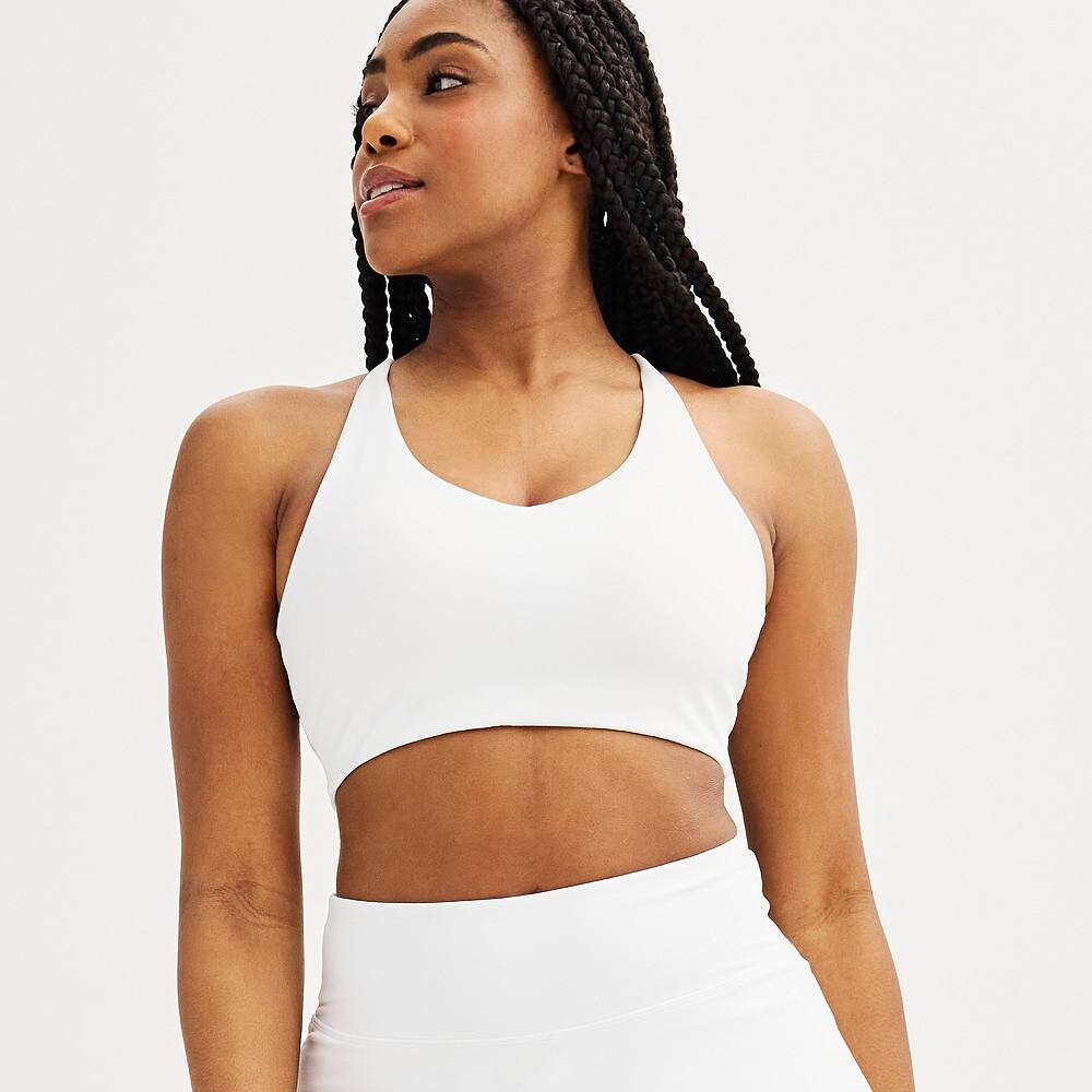 

Женский бюстгальтер с V-образным вырезом FLX Affirmation, цвет Modern White