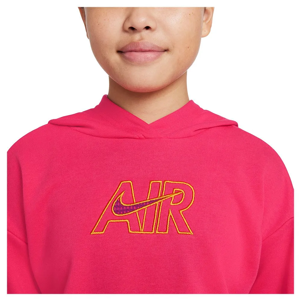 Худи Nike Sportswear Air French Terry Crop, розовый — фото 4