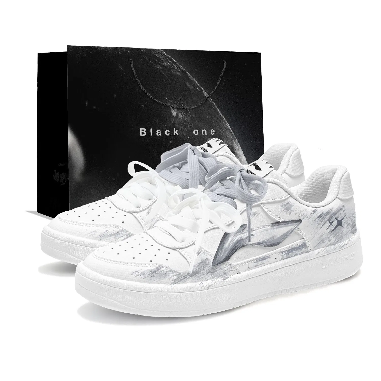 Кроссовки скейтбордические Li-Ning Floating Boat серые