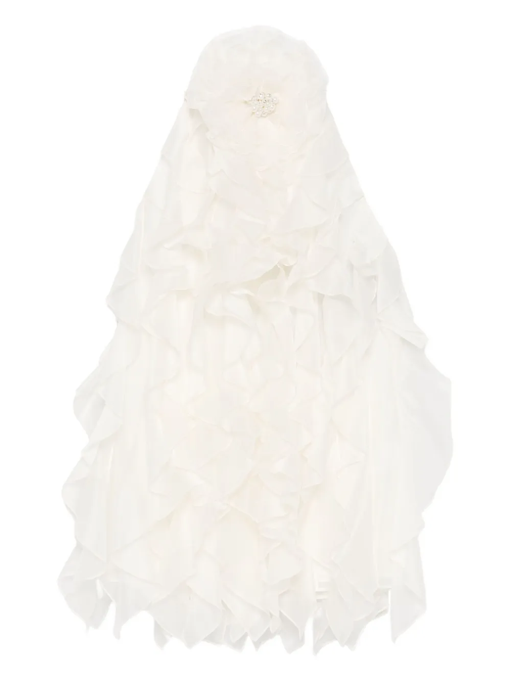 

Платье мини Arina с оборками Retrofete, белый