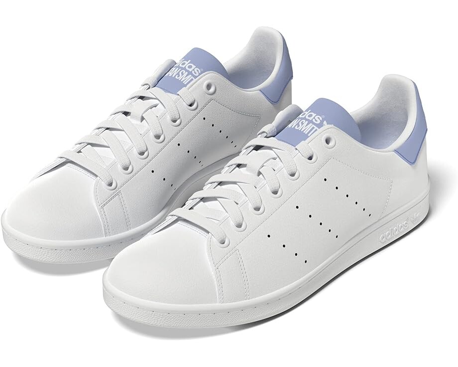 

Кроссовки Adidas Stan Smith, цвет White/White/Blue Dawn