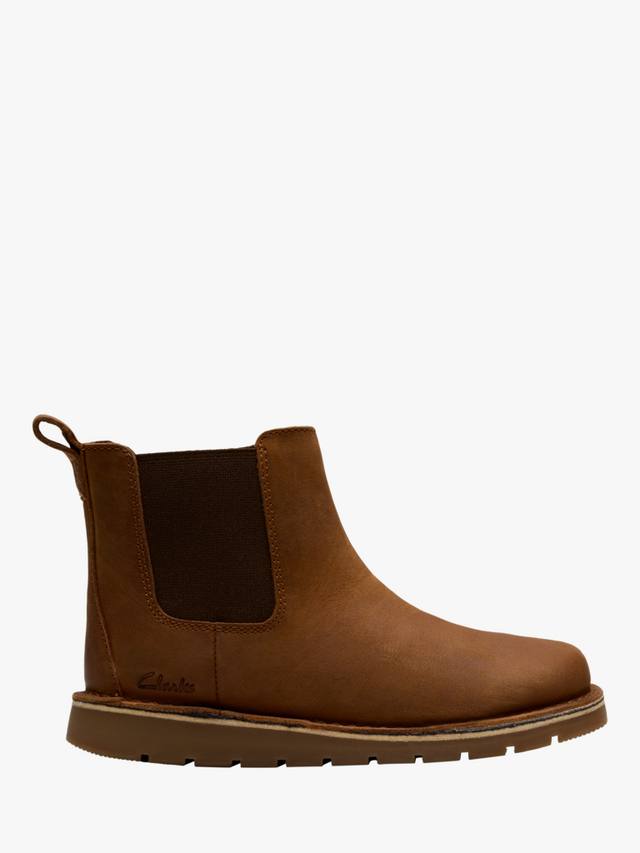 

Детские Chelsea Boots Joyful Sky K Clarks, Tan