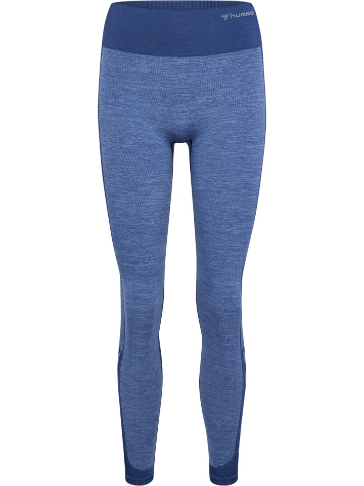 

Леггинсы Hummel, цвет blue indigo melange