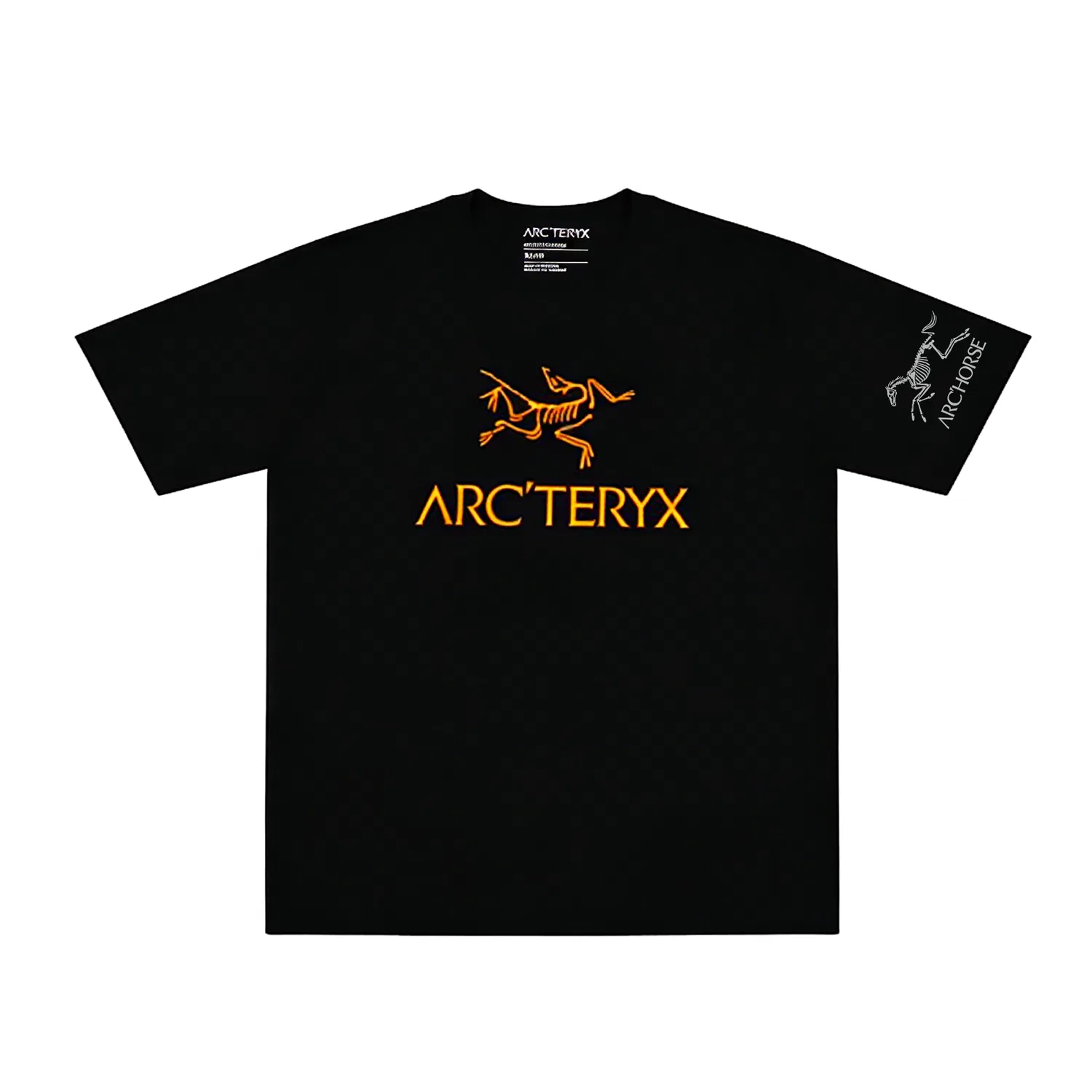 Arcteryx Футболка Merino Wool с логотипом Arc'teryx, черная