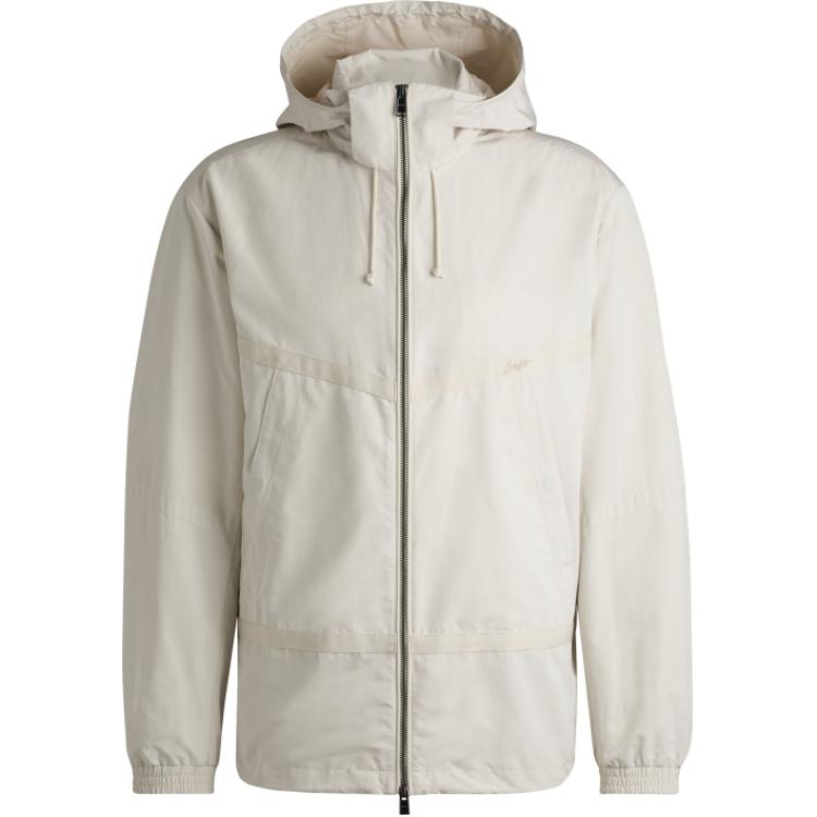 

HUGO BOSS Куртка мужская молочно-белая, Milk White