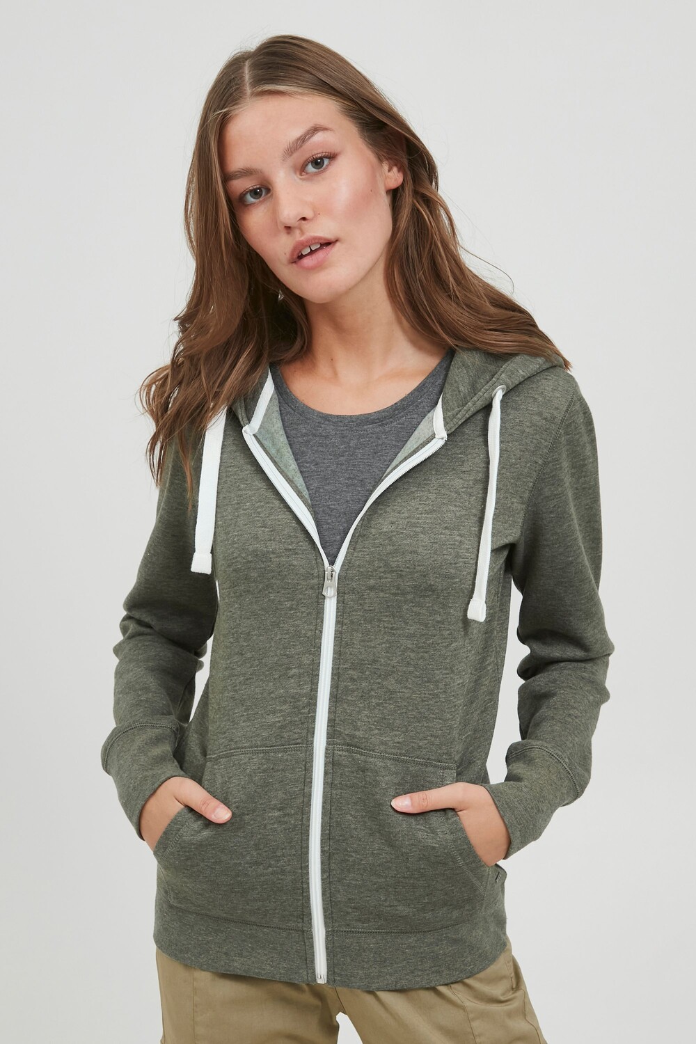 

Толстовка Oxmo Kapuzensweatjacke, зеленый