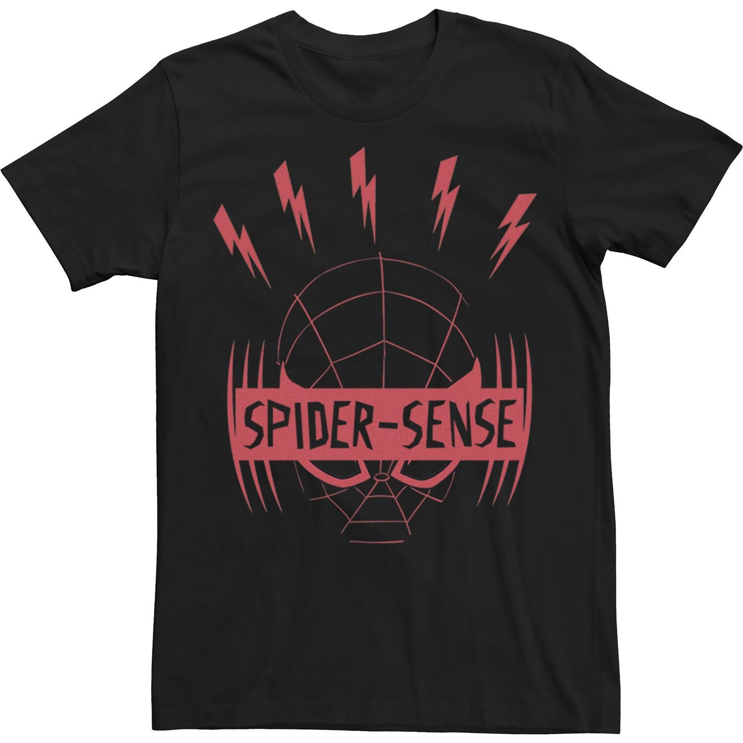 

Мужская футболка Marvel Spider-Man Miles Morales Spider-Sense Licensed Character