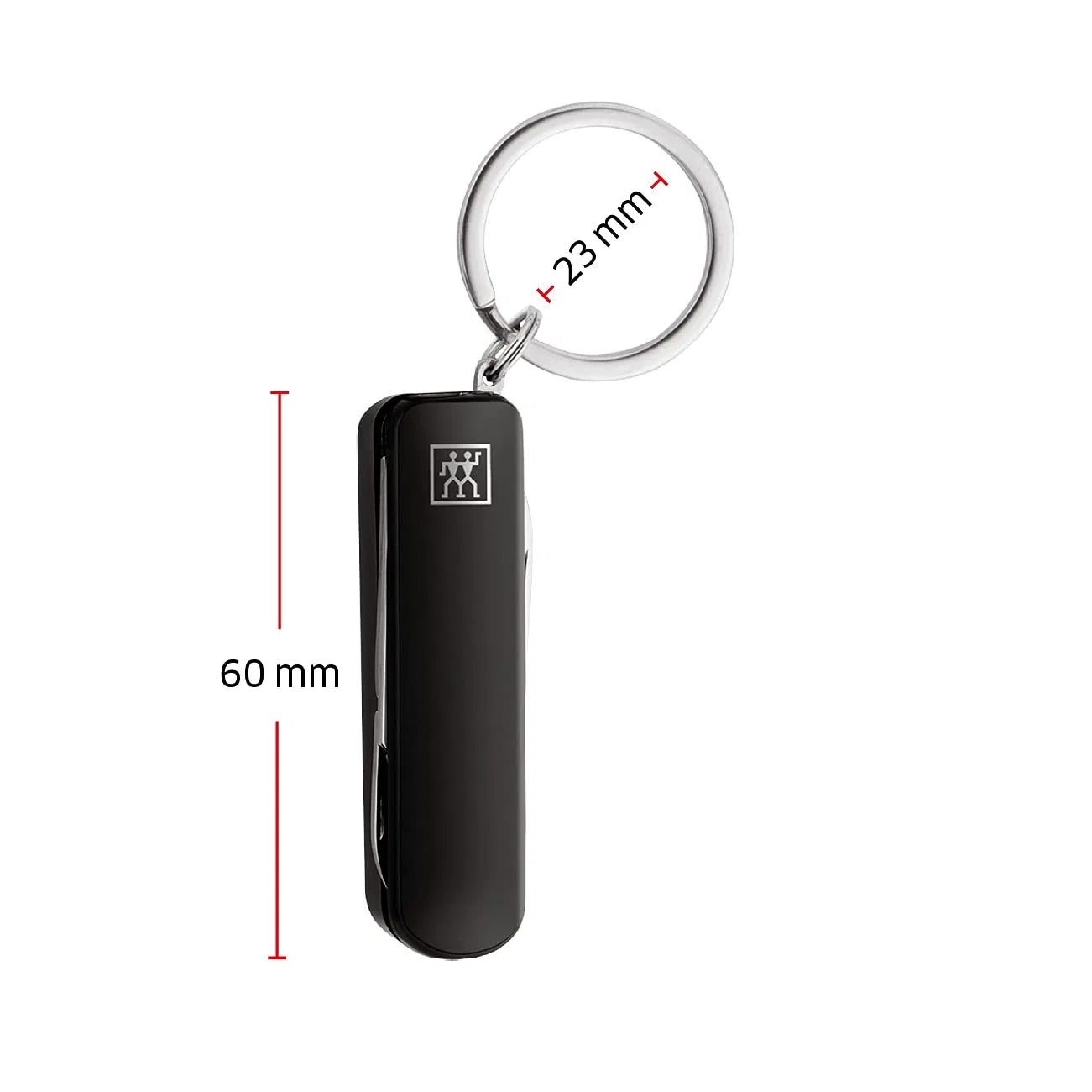 Маникюрный мультитул ZWILLING из нержавеющей стали с кольцом для ключей Zwilling, Black — фото 2