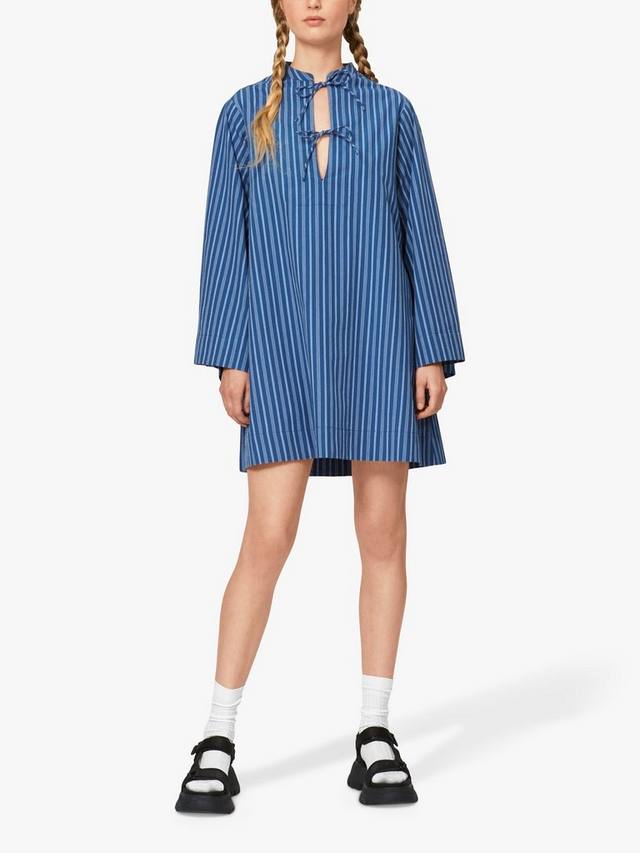 

Мини-платье с красивым воротником nué notes, цвет True Navy