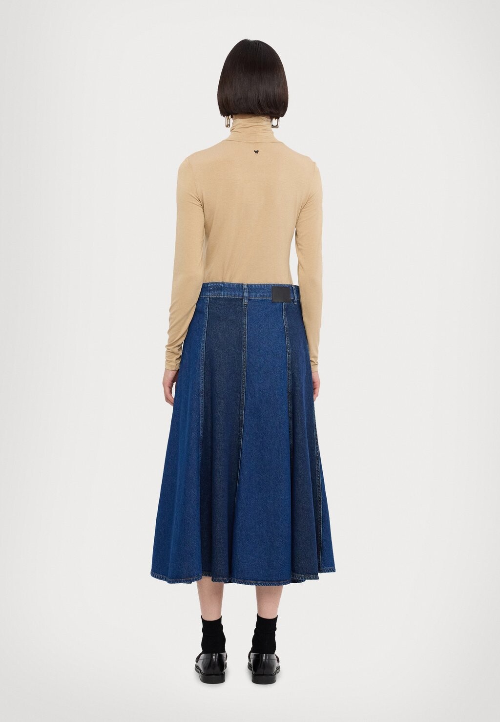 

Юбка А-силуэта ARLES SKIRT AG Jeans, темно-синий