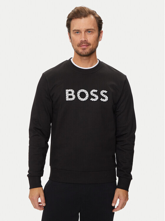 

Толстовка свободного кроя Boss, черный