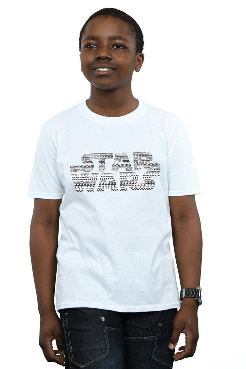 

Моно-футболка с логотипом Aztec Star Wars, белый