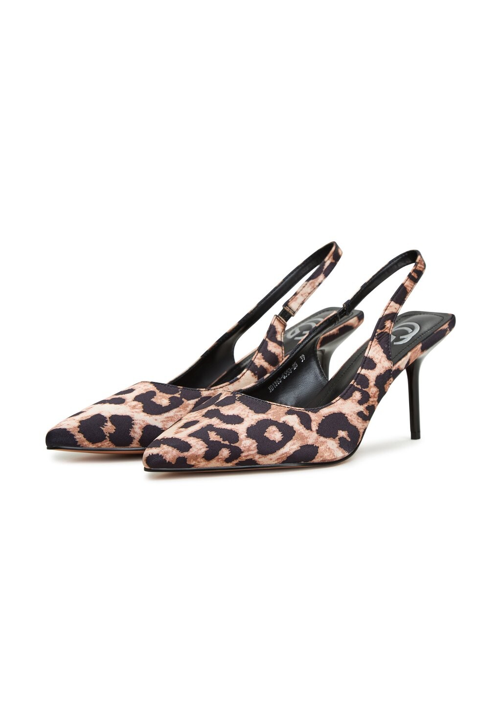 Туфли-лодочки на высоком каблуке STILETTO Cesare Gaspari, цвет leopard — фото 2