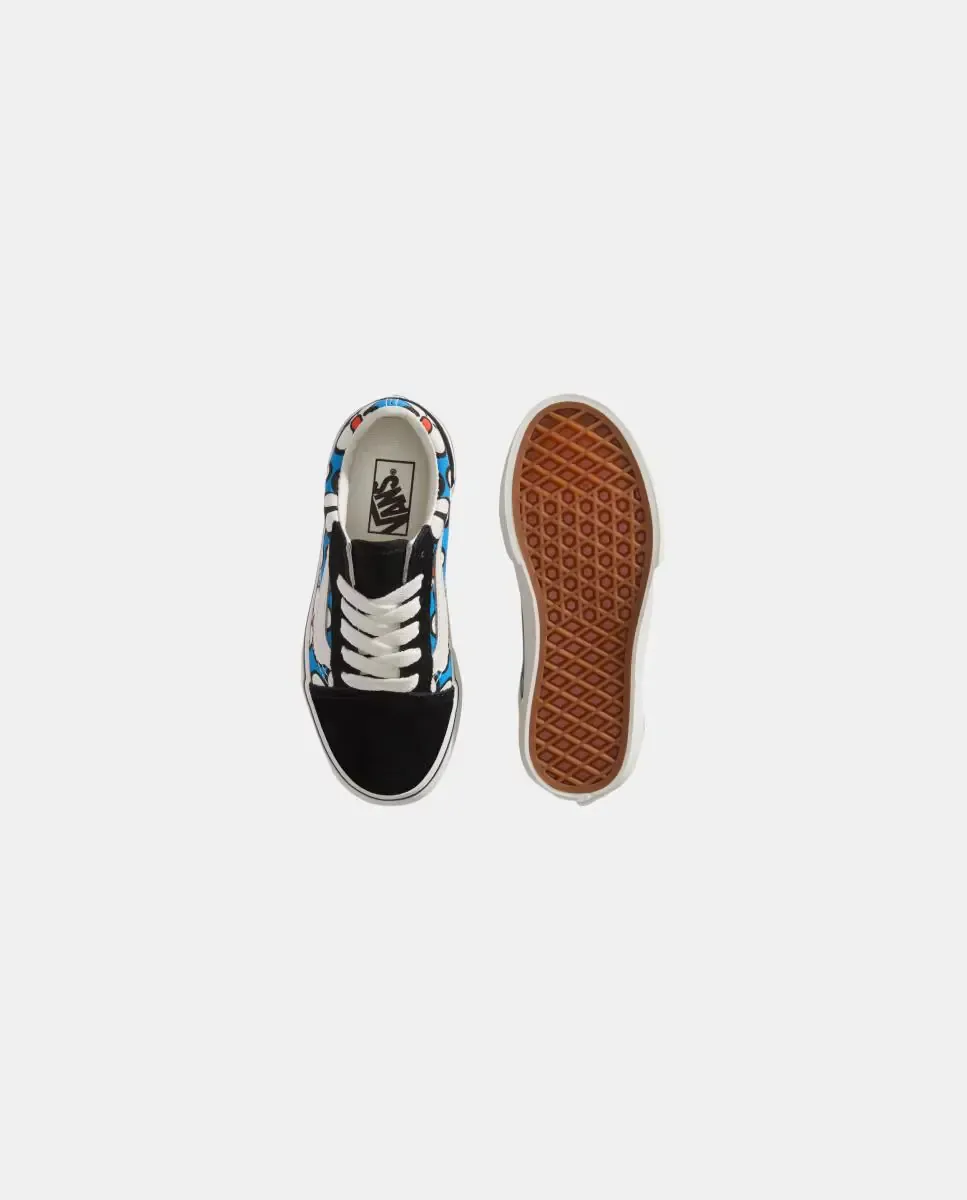 Повседневная обувь для девочек Old Skool Vans, черный — фото 3