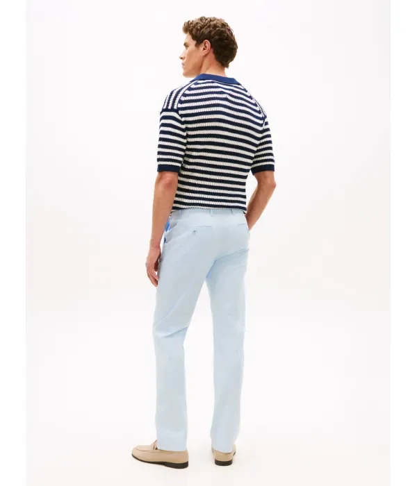 Брюки чинос Denton straight fit Tommy Hilfiger, небесно-голубой — фото 3