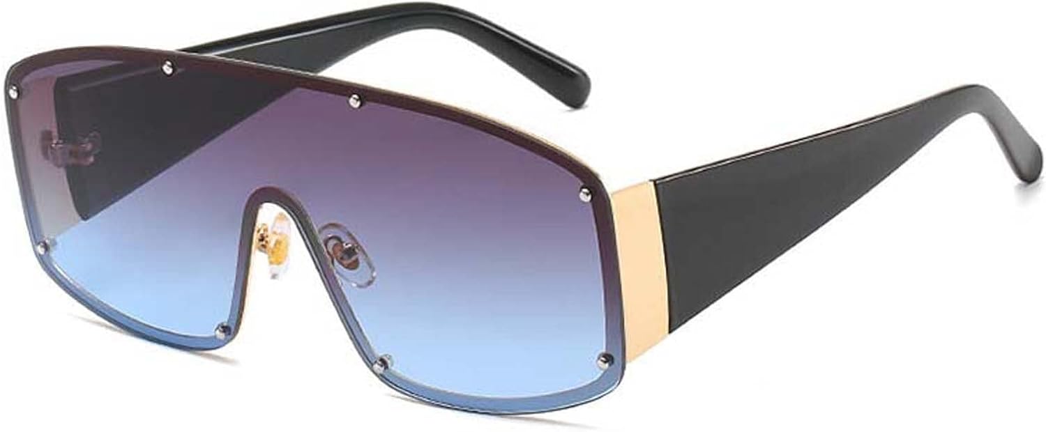 

Солнцезащитные очки Xinxin AMFG с крупной оправой и градиентным цветом для мужчин и женщин, декоративные, для защиты от солнца на открытом воздухе (Цвет: C, Размер: Средний), C