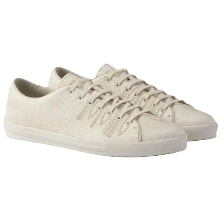 Кроссовки кожаные PRADA White — фото 4