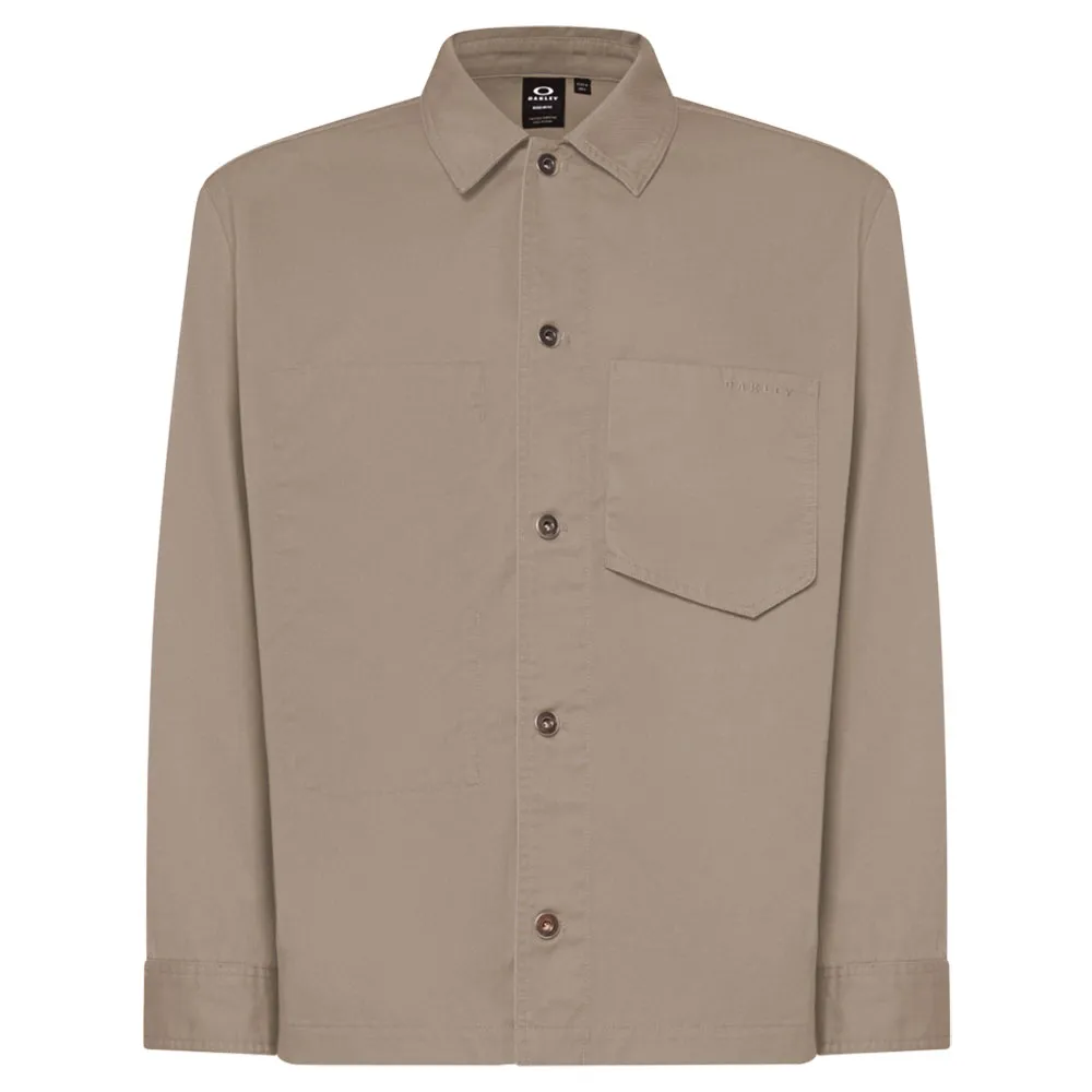 

Рубашка Oakley Cotton overshirt, бежевый