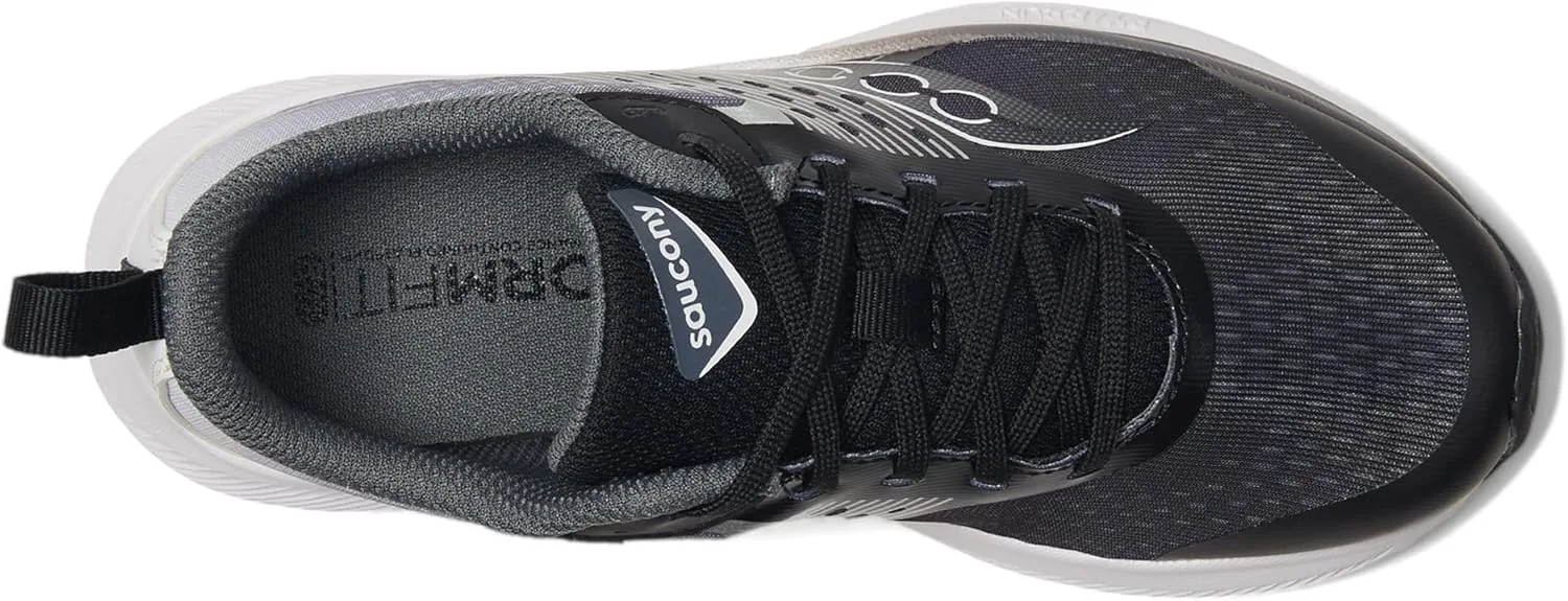 Детские кроссовки Saucony Unisex-Child Ride Kdz, черно-белый — фото 4