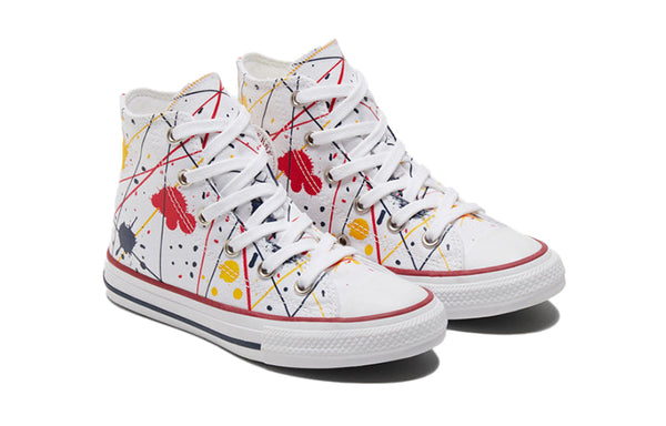 Кроссовки chuck taylor all star 'white splash' Converse, белый — фото 4