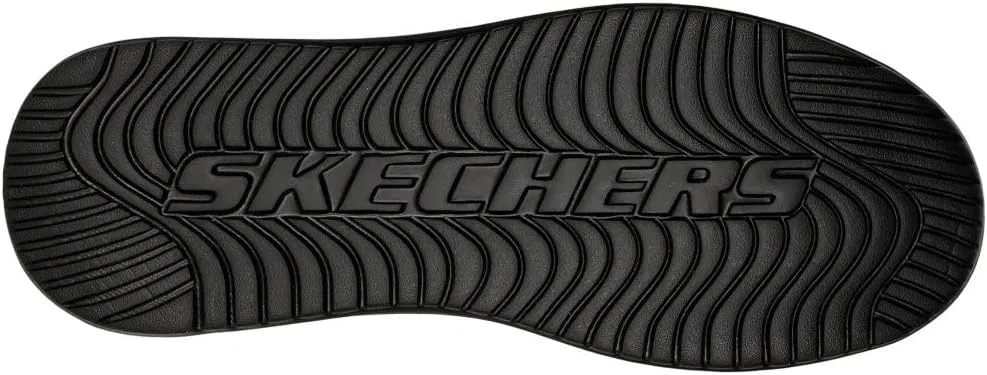 Ботинки Skechers Herren Bewährt Stiefel, Black Leather — фото 3
