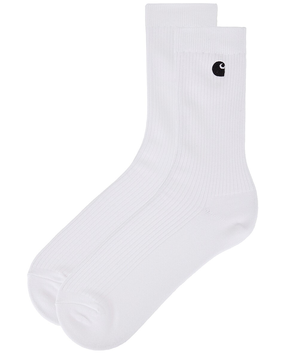 

Носки Madison Pack Socks Carhartt Wip, белый/черный