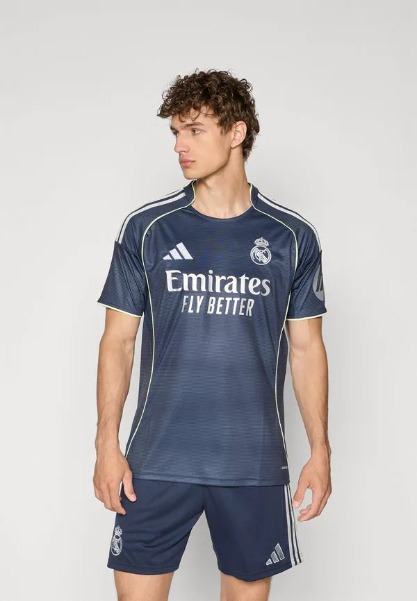 Футболка «реал мадрид» на выездной матч сезона 25/26 Adidas Performance, Legend Ink